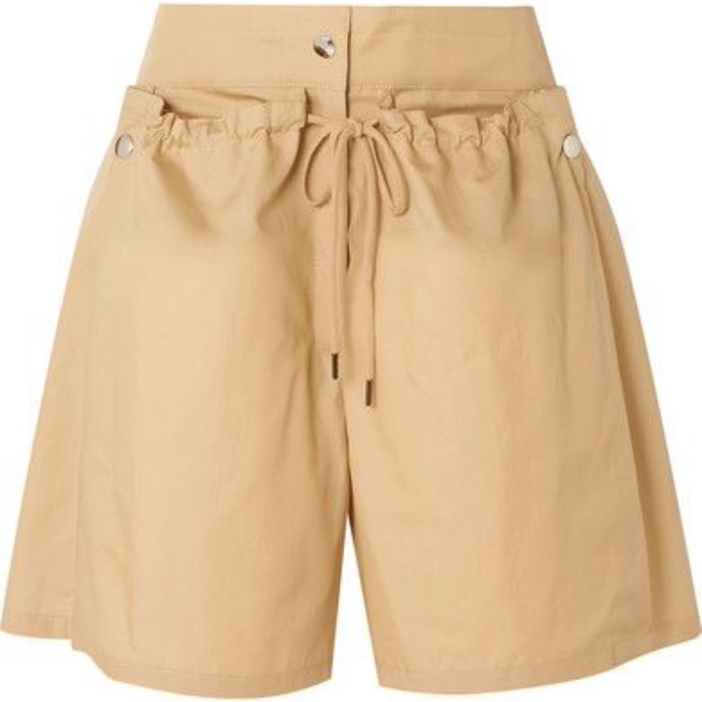 Joseph Pete silk and cotton blend poplin shorts